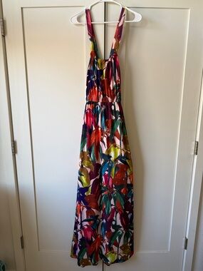 Trina Turk Multicolor Maxi Dress, Size 10